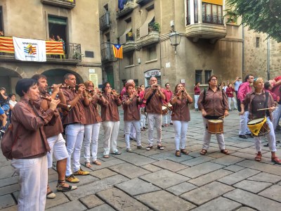 ACTUACIÓ CASTELLERA PER LA FESTA MAJOR
