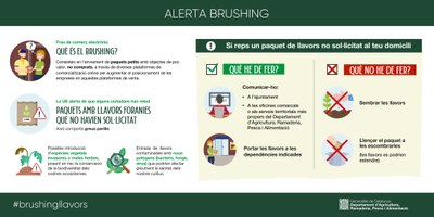 ALERTA DEL DEPARTAMENT D'AGRICULTURA DE NOU FRAU AMB IMPACTE NEGATIU PEL MEDI AMBIENT