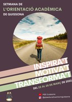 ARRIBA L’“INSPIRA’T”, LA SETMANA DE L’ORIENTACIÓ ACADÈMICA DE GUISSONA