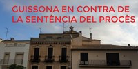 CONTRA LA SENTÈNCIA DEL PROCÉS, GUISSONA CONVOCA UN PLE EXTRAORDINARI