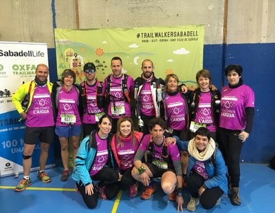 DOS EQUIPS DE FEDAC GUISSONA PARTICIPEN A LA CURSA SOLIDARIA TRAILWALKER 2018