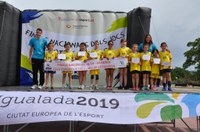    EL BENJAMÍ FEMENÍ D’HANDBOL DE L’ACLE ES PROCLAMA 5È DE CATALUNYA