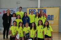 EL BENJAMÍ FEMENÍ D’HANDBOL DE L’ACLE ES PROCLAMA 6È DE CATALUNYA