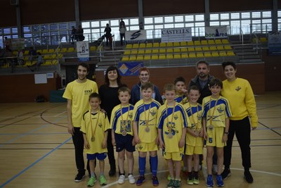 EL BENJAMÍ MASCULÍ D’HANDBOL DE L’ACLE ES PROCLAMA CAMPIÓ DE LLEIDA