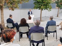 EL CONSELLER D'EDUCACIÓ, JOSEP GONZÀLEZ-CAMBRAY, INAUGURA L'AMPLIACIÓ DE L'INSTITUT DE GUISSONA