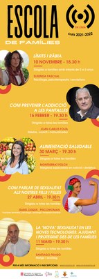 ELS PLANS EDUCATIUS DE GUISSONA I CERVERA S'UNEIXEN PER SEGON ANY CONSECUTIU EN UN PROJECTE CONJUNT; L'ESCOLA DE FAMÍLIES