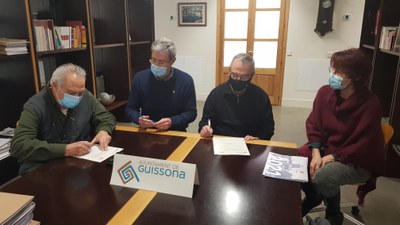 ES SIGNA UN CONVENI DE COL·LABORACIÓ ENTRE L’AJUNTAMENT I L’ATENEU PER LA GESTIÓ D’AQUEST ESPAI