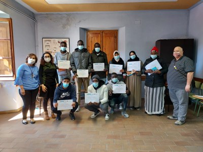 FINALITZA EL CURS DE CONEIXEMENTS LABORALS ADREÇAT A PERSONES IMMIGRANTS DE GUISSONA
