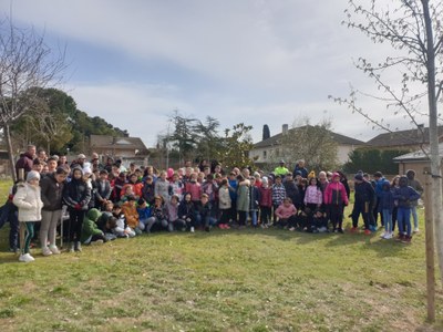 GUISSONA CELEBRA EL DIA MUNDIAL DE LA NATURALES AMB UNA PLANTADA D’ARBRES