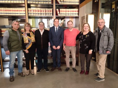 GUISSONA ES REUNEIX AMB EL SUBDELEGAT DEL GOVERN ESPANYOL PER DEMANAR VIES DE FINANÇAMENT EN L’OBRA DE L’ATENEU