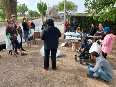 GUISSONA HA RECOLLIT 500 KG DE RESIDUS EN EL MARC DEL LET’S CLEAN UP EUROPE D’ENGUANY