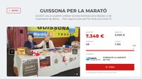 GUISSONA RECAPTA FINALMENT 7.348€ PER LA MARATÓ DE TV3