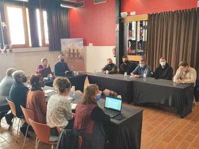 GUISSONA REP LA VISITA DEL DELEGAT DEL GOVERN, EL SR. BERNAT SOLÉ  I BARRIL