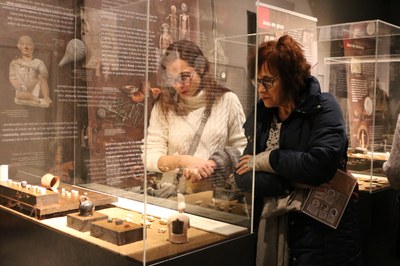 INAUGURACIÓ DE L'EXPOSICIÓ "JOCS I JOGUINES A L'ANTIGUITAT" AL MUSEU DE GUISSONA