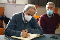 L’EX PRESIDENT QUIM TORRA VISITA GUISSONA PER CONÈIXER LA SITUACIÓ D’AQUESTA VILA AMB L’ACOLLIDA DE LA POBLACIÓ UCRAÏNESA QUE ACULL
