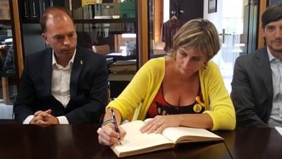 LA CONSELLERA DE SANITAT, VISITA GUISSONA