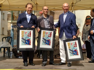 LA CREU DE SANT JORDI DISTINGEIX A TRES GUISSONENCS