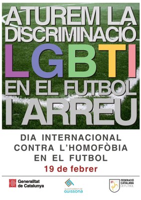 L'AJUNTAMENT DE GUISSONA ES SUMA A LA CAMPANYA #xutemcontralhomofobia