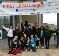 L'ALUMNAT DE 4T D'ESO DE FEDAC GUISSONA GUANYA EL 2N PREMI AL MILLOR PROJECTE CIENTÍFIC A LA FIST LEGO LEAGUE A LLEIDA