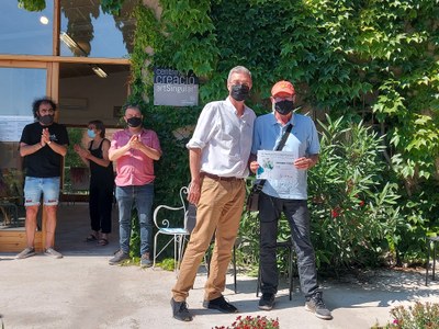 MANEL DOBLAS PINTO GUANYA PER PRIMERA VEGADA DEL CONCURS DE PINTURA RÀPIDA DE GUISSONA
