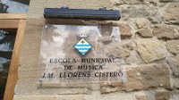 MOR MN. JOSEP MARIA LLORENS CISTERIÓ, QUI DONA NOM A L’ESCOLA MUNICIPAL DE MÚSICA DE GUISSONA