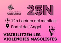 #25N DIA INTERNACIONAL CONTRA LA VIOLÈNCIA MASCLISTA ENVERS LES DONES