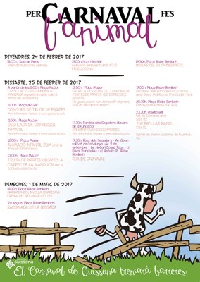 A GUISSONA PER CARNAVAL, FES L'ANIMAL