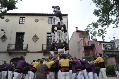 Actuació dels Margeners de Guissona a Moià