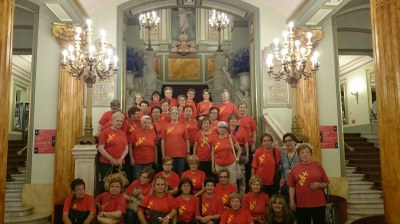 ALUMNES DE PILATES 3A EDAT DE GUISSONA, AL GRAN TEATRE DEL LICEU
