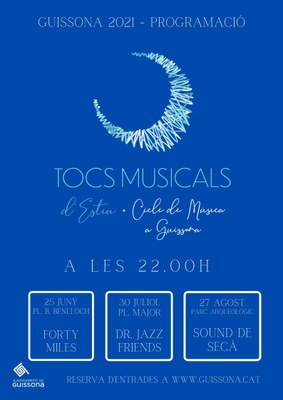 ARRIBA L’ESTIU A GUISSONA AMB ELS TOCS MUSICALS