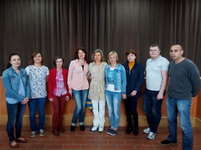 Cloenda del curs de català a Guissona