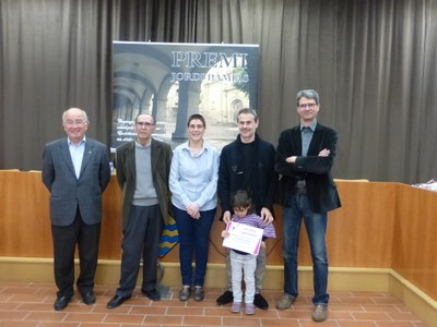 EDUARD BATLLE GUANYA LA SETENA EDICIÓ DEL PREMI JORDI PÀMIAS