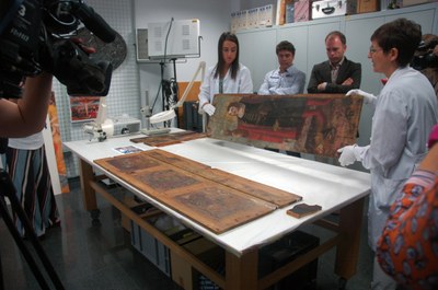 El Museu de Lleida restaura nou objectes del Museu de Guissona
