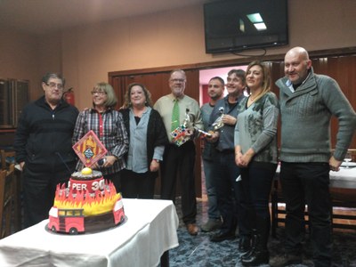 ES COMMEMORA ELS 30 ANYS DE BOMBERS VOLUNTARIS