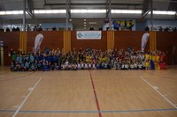 ÈXIT DE PARTICIPACIÓ EN LA VIII TROBADA HANDBOLICAT DE GUISSONA, AMB MÉS DE 200 JUGADORS.