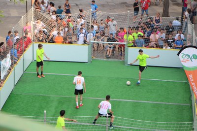 ÈXIT DEL TORNEIG DE FUTBOL 3X3