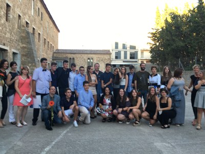 FEDAC Guissona lliura les orles als estudiants que han finalitzat l'ESO