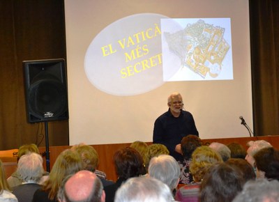 Guissona acull “Els secrets del Vaticà” a càrrec del periodista, Vicens Lozano.