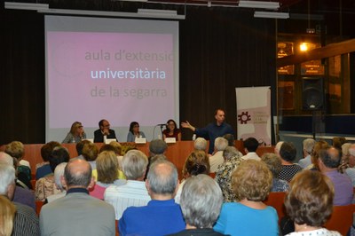 GUISSONA COMENÇA EL CURS DE L'AULA D'EXTENSIÓ UNIVERSITÀRIA AMB 110 INSCRITS