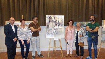 JOAN JOSEP CATALÀ GUANYA EL I CONCURS DE PINTURA RÀPIDA