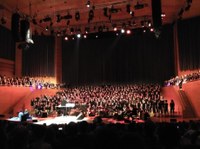LA CORAL DE L’ESCOLA DE MÚSICA DE GUISSONA I LA CORAL INFANTIL NOVA CERVERA, ALS CONCERTS DE CANTÀNIA