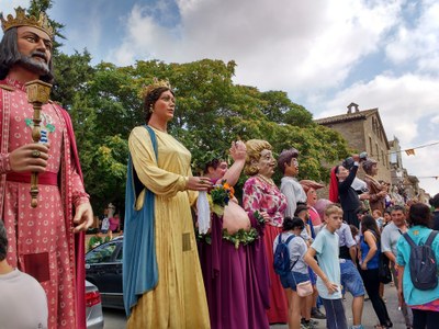 LA TROBADA DE GEGANTS MÉS GRAN DE LA HISTÒRIA DE LA VILA