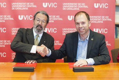 La UVic i l’Ajuntament de Guissona signen un conveni de col•laboració en matèria d’educació