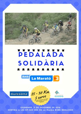 L'ESPORT DE GUISSONA, SOLIDARI AMB LA MARATÓ