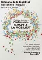 SETMANA DE LA MOBILITAT SOSTENIBLE. CONCURS INSTAGRAM