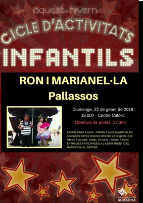 S'INICIA EL CICLE D'ACTIVITATS INFANTILS A GUISSONA