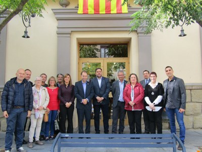 VISITA INSTITUCIONAL D'ORIOL JUNQUERAS A L'AJUNTAMENT DE GUISSONA