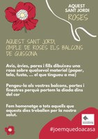 PER SANT JORDI, LLIBRES I ROSES