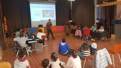 PRIMERA SESSIÓ DEL CONSELL D'INFANTS A GUISSONA