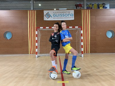 REPRESENTACIÓ DE L'ACLE A LA SELECCIÓ LLEIDATANA INFANTIL FEMENINA DE FUTBOL SALA